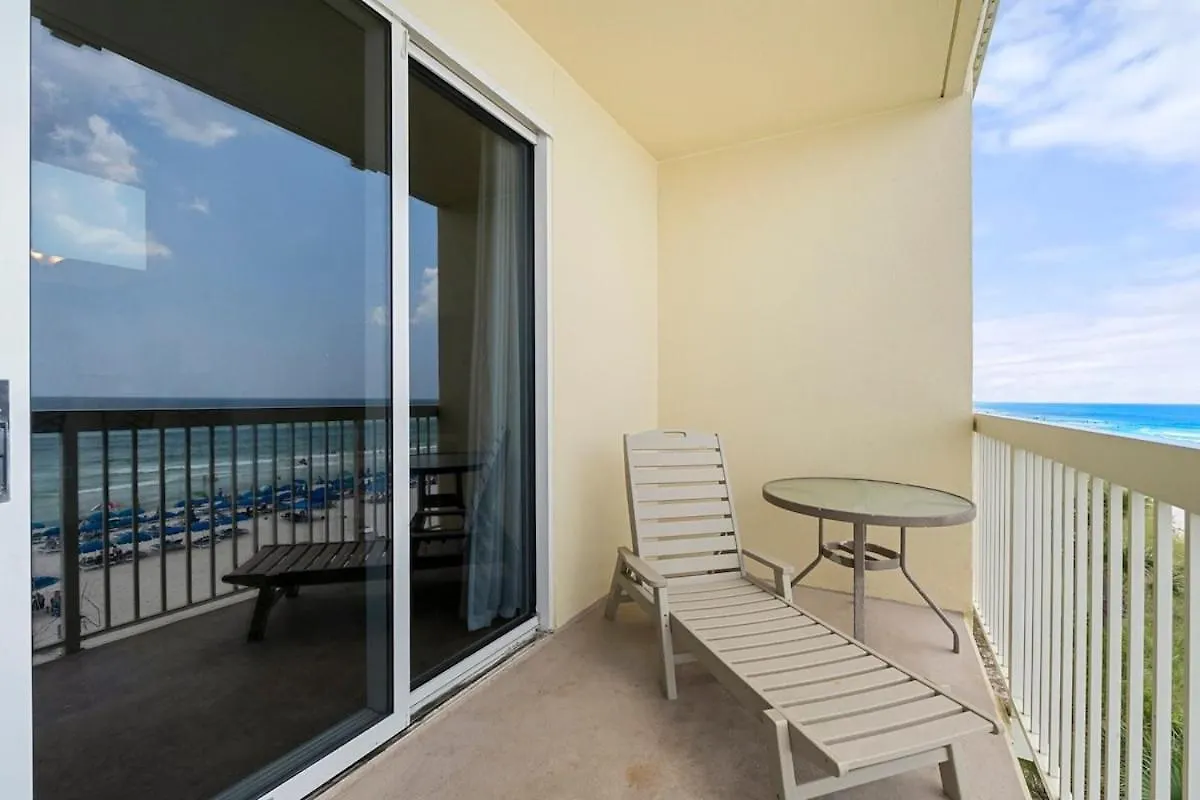 Celadon 307 1 Bedroom 2 Ba Oceanfront Condo Panama City Beach Lägenhet