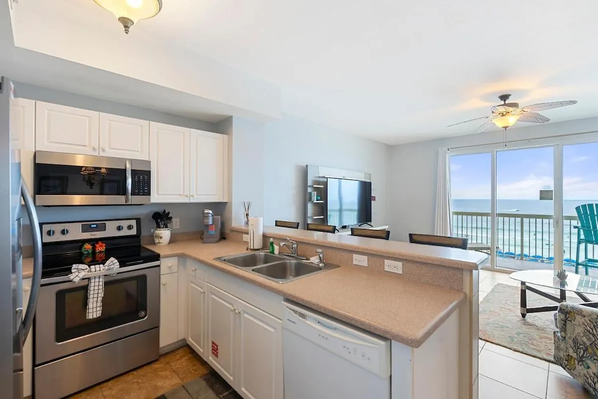 Lägenhet Celadon 307 1 Bedroom 2 Ba Oceanfront Condo Panama City Beach USA
