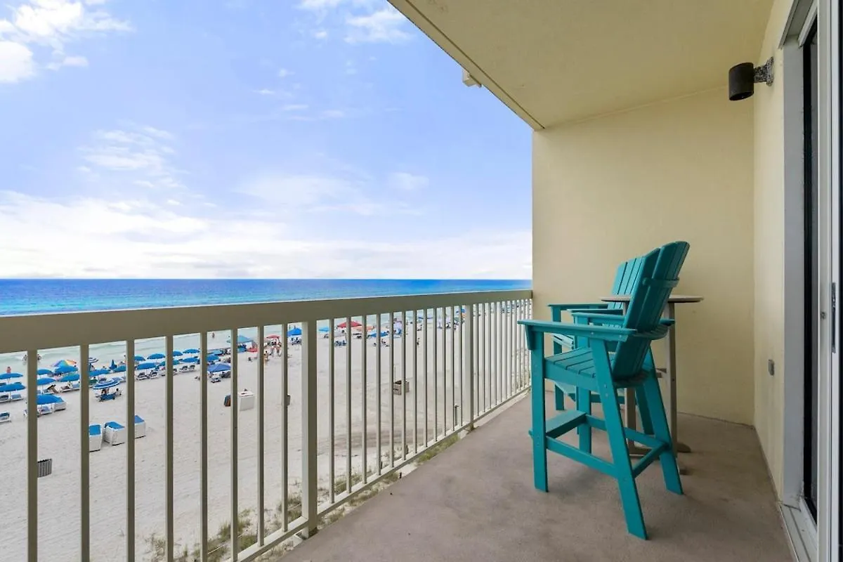Celadon 307 1 Bedroom 2 Ba Oceanfront Condo Panama City Beach Lägenhet
