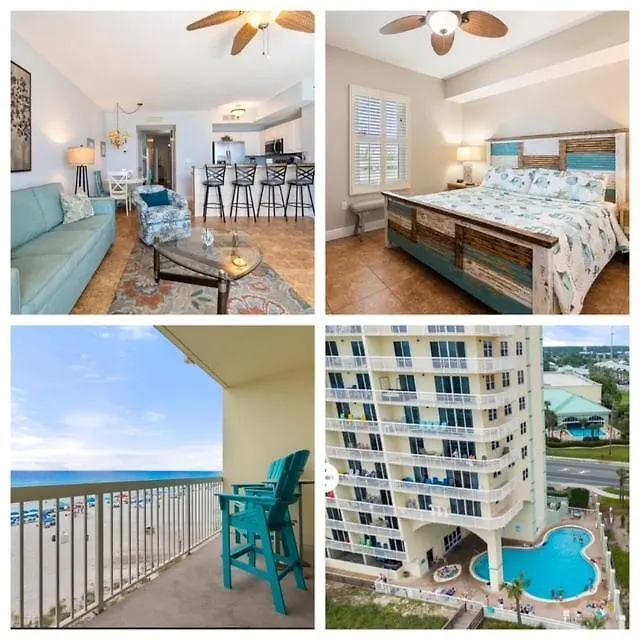 Lägenhet Celadon 307 1 Bedroom 2 Ba Oceanfront Condo Panama City Beach